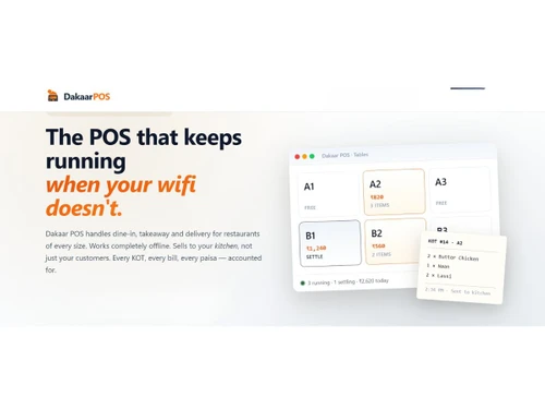 DakaarPOS features