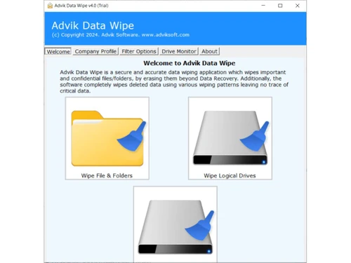 Advik Data Wipe Tool