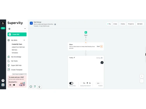 Supervity-workflow