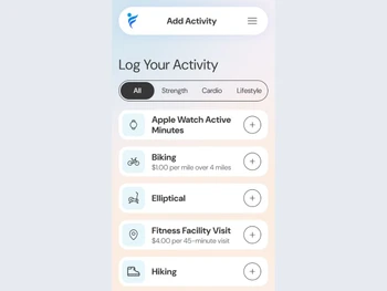 IncentFit Activity tracking