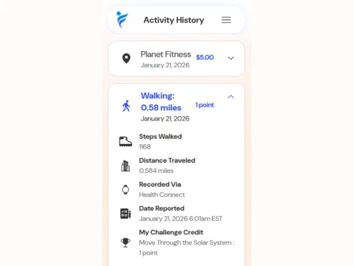 IncentFit reward