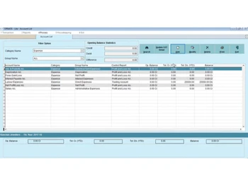 Ornate-Account list