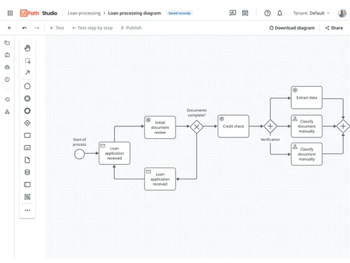 UiPath Agent Builder-diagram