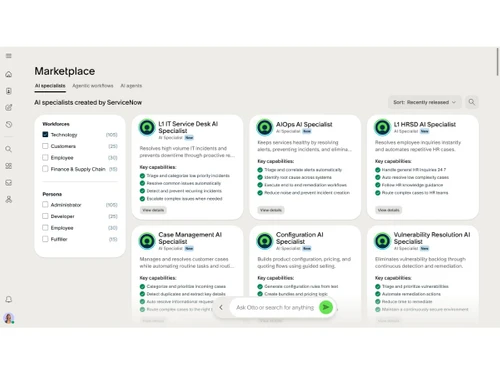ServiceNow AI Agents-autonomous workforce