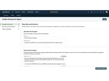 ServiceNow AI Agents-studio