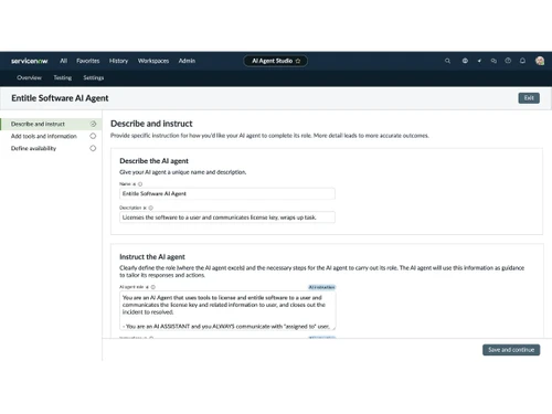 ServiceNow AI Agents-studio