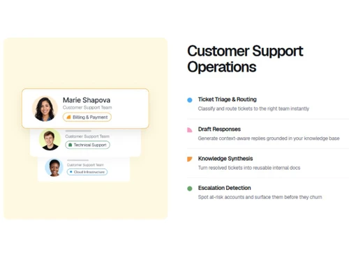 Dust-customer support