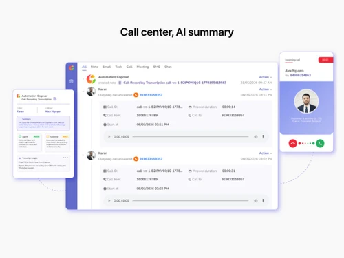 Cogover CRM call center