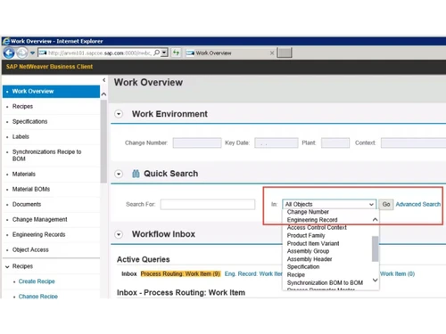 SAP PLM-overview