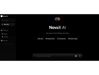 NovaX AI chat