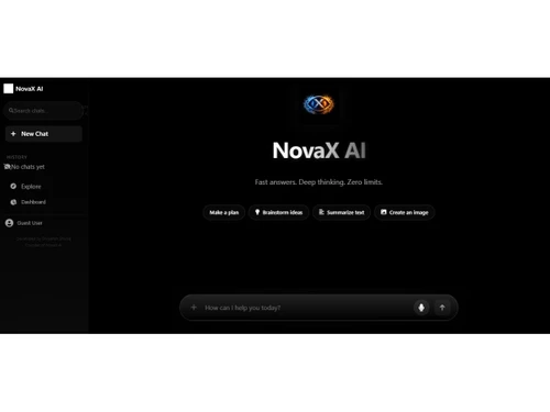 NovaX AI chat