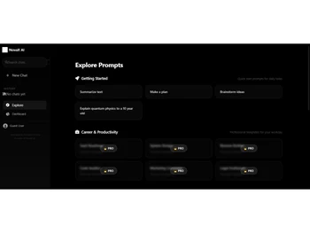 NovaX AI prompts