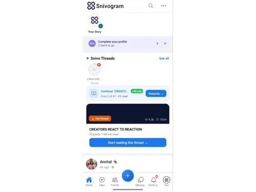 Snivogram story