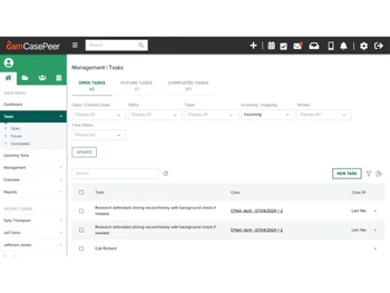 8am CasePeer-task