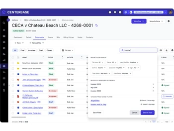 Centerbase-dashboard