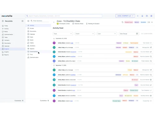 Neostella-audit trail