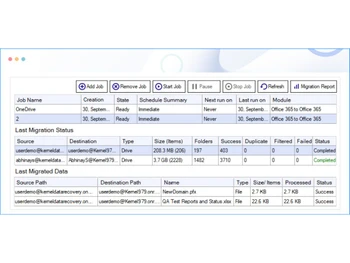Kernel Cloud Migration Software-OneDrive Migration