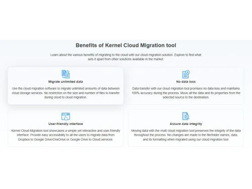 Kernel Cloud Migration Software- migration tool