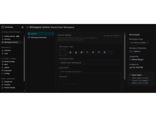 Portkey-workspace control