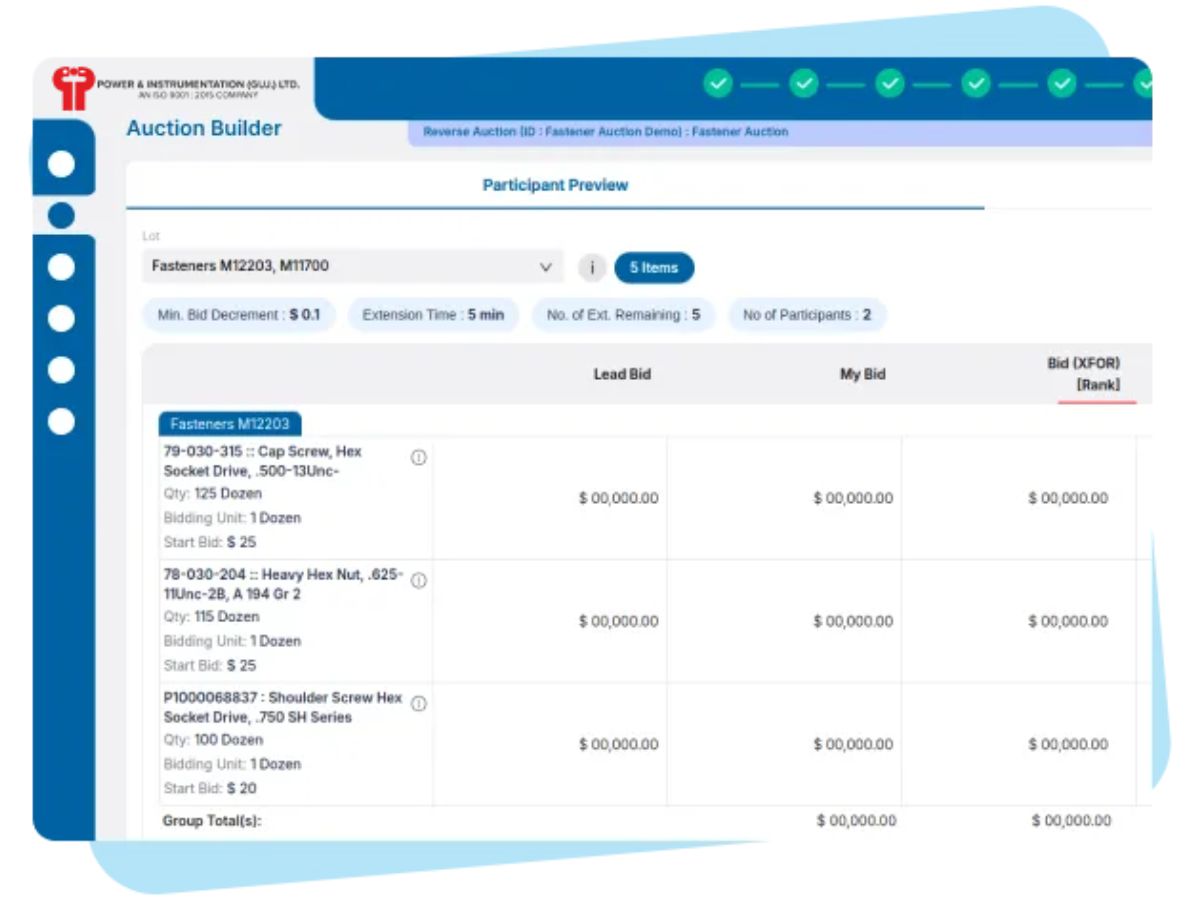 Procure Suite features