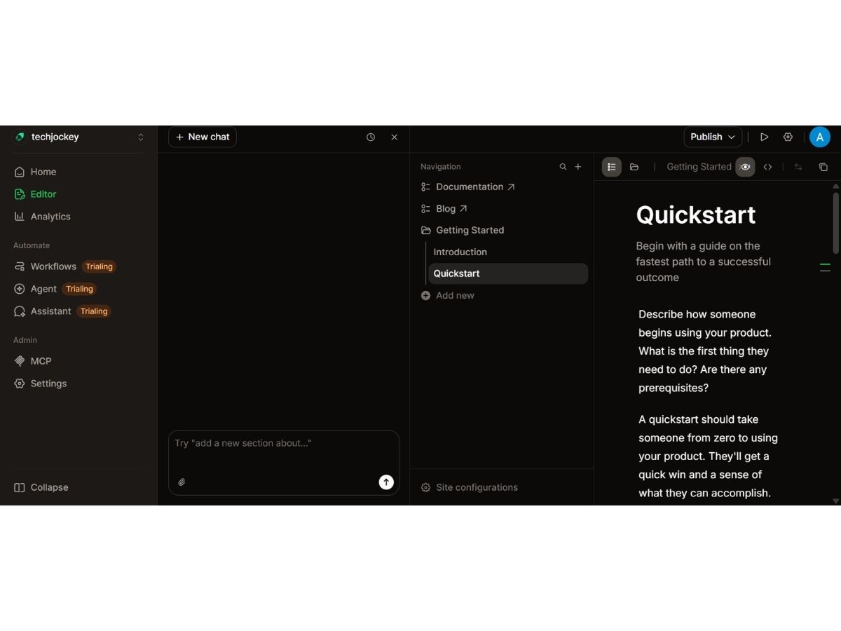 Mintlify-editor