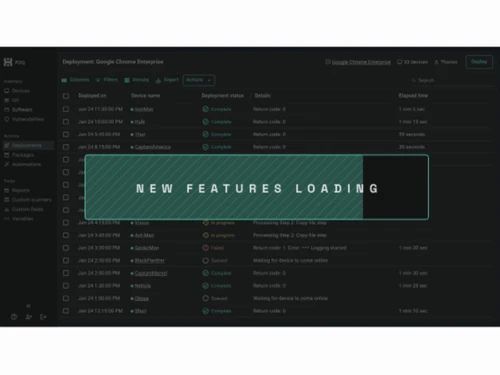 PDQ Connect Features