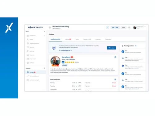 Experience profile