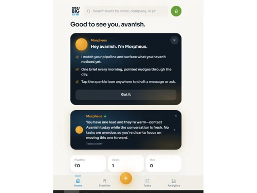 NexBIg crm home