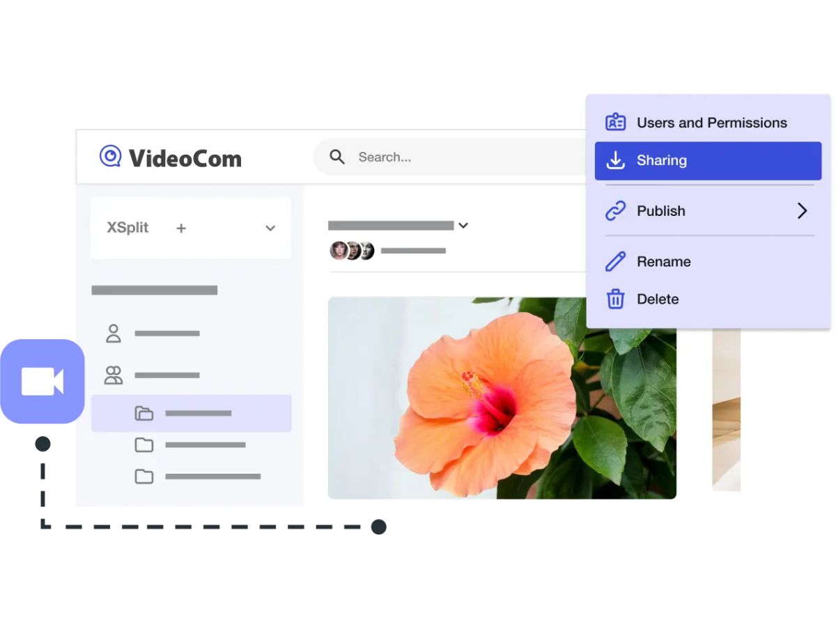 VideoCom-sharing