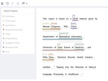 Appen-text annotation