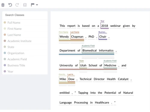 Appen-text annotation