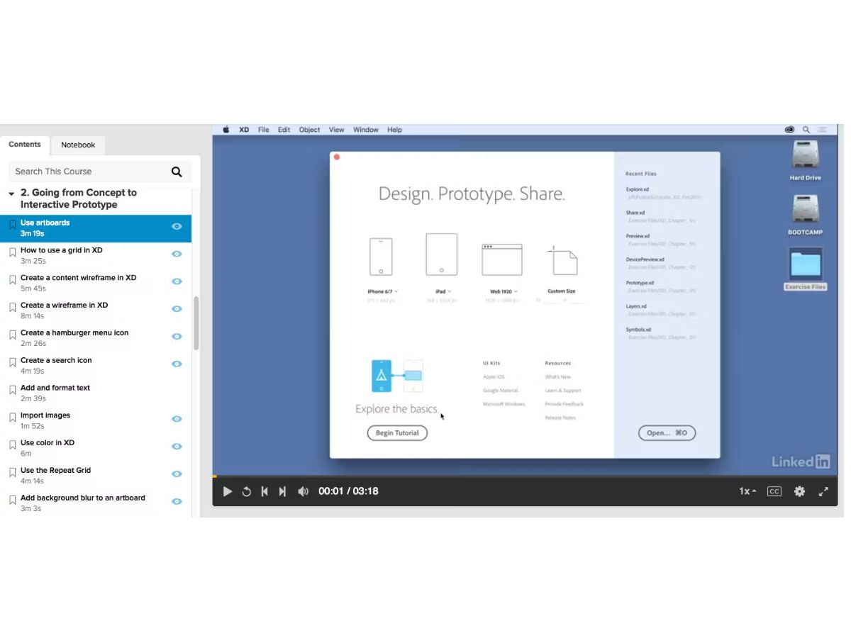 LinkedIn Learning-contents
