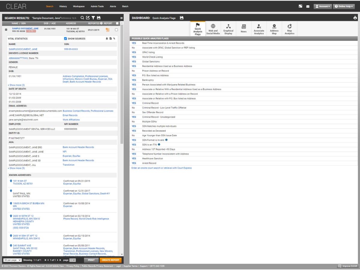 CLEAR-dashboard