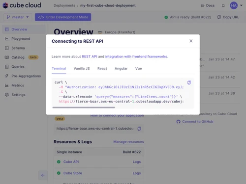 Cube Dev-API