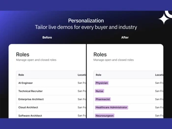 Olto personalization
