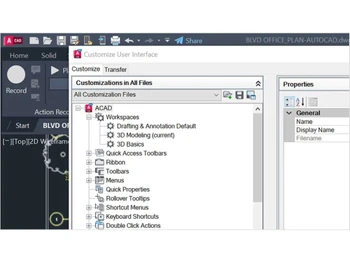 Autodesk AutoCAD Customise