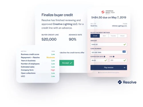Resolve-payments portal