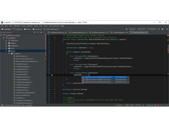 Rider-code completion