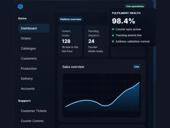 Giftified dashboard