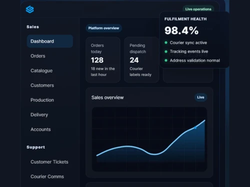 Giftified dashboard