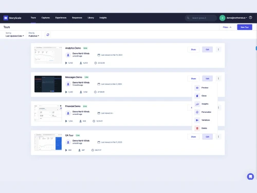 StoryScale tour