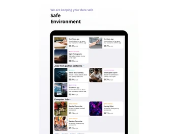 Clickworker-safe environment