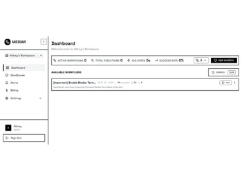 Mediar-dashboard