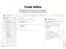 Gadget-code editor