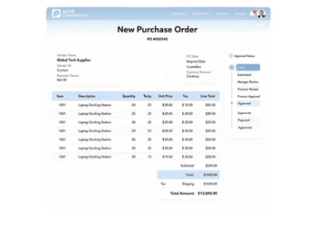 CoconutERP purchase