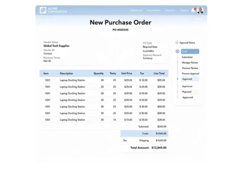 CoconutERP purchase