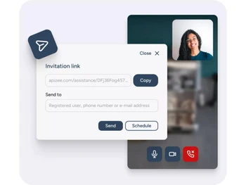 Apizee invitation link