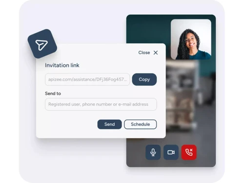 Apizee invitation link