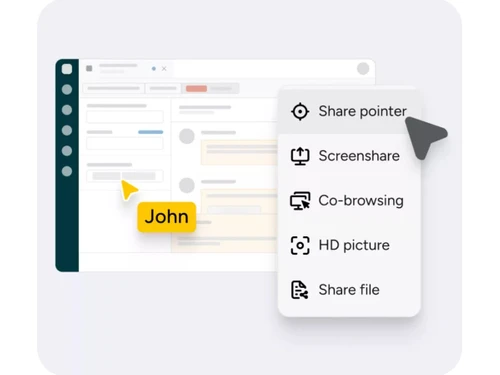 Apizee share pointer
