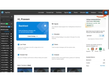 AlgoTest-dashboard